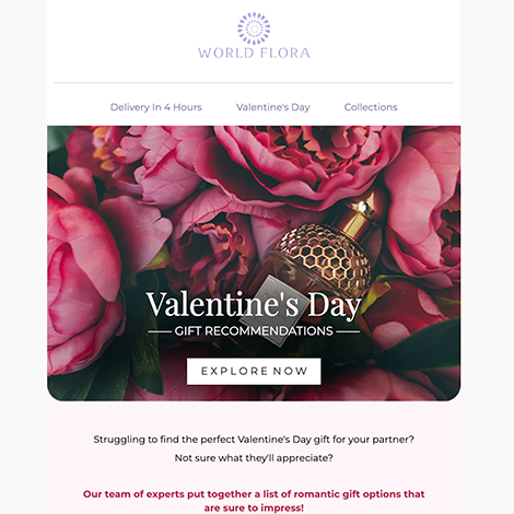 Florist Valentine's Day Gift Recommendations